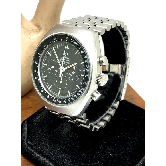 Omega Speedmaster Mark II Men's Watch 145.014 Swiss Manual Black Dial Vi… - Picture 14 of 14